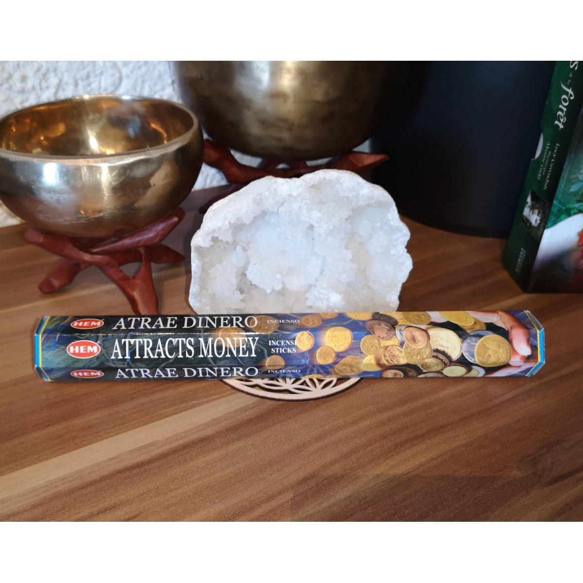 encens attire argent