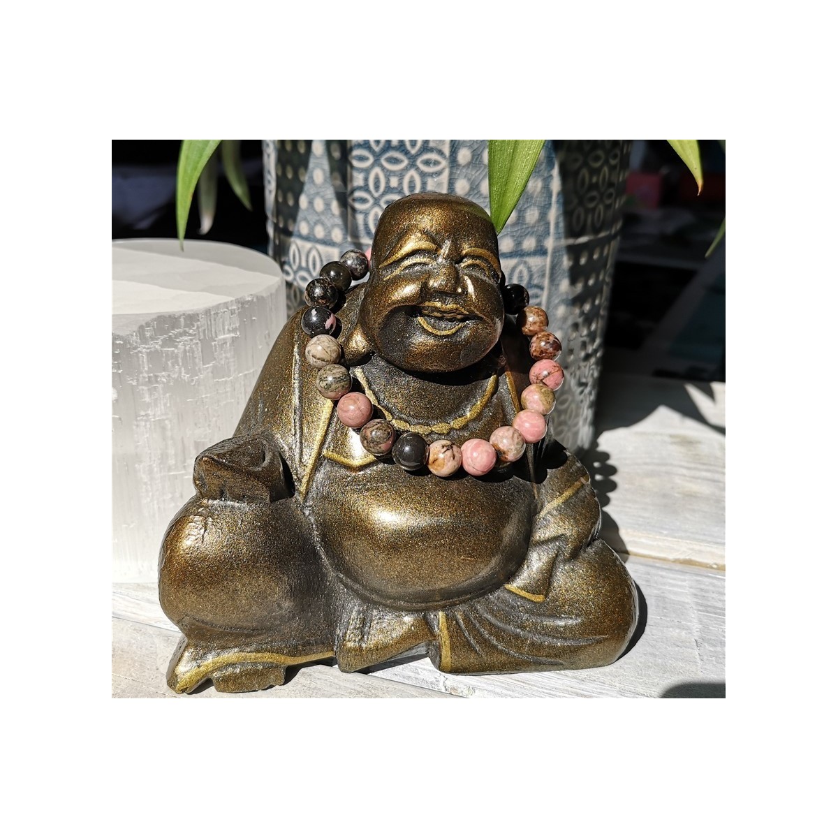 bracelet rhodonite 8mm