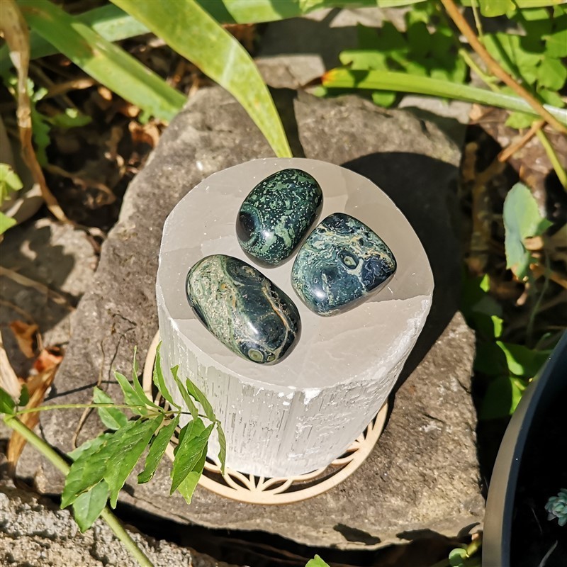 Pierre roulée jaspe kimbaba