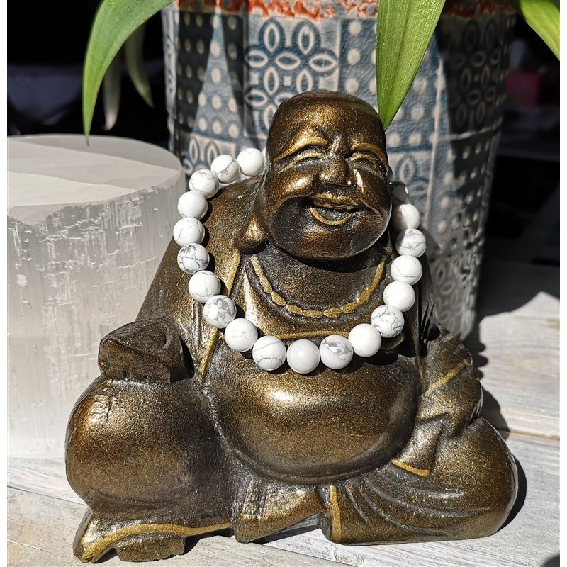 bracelet howlite 8mm