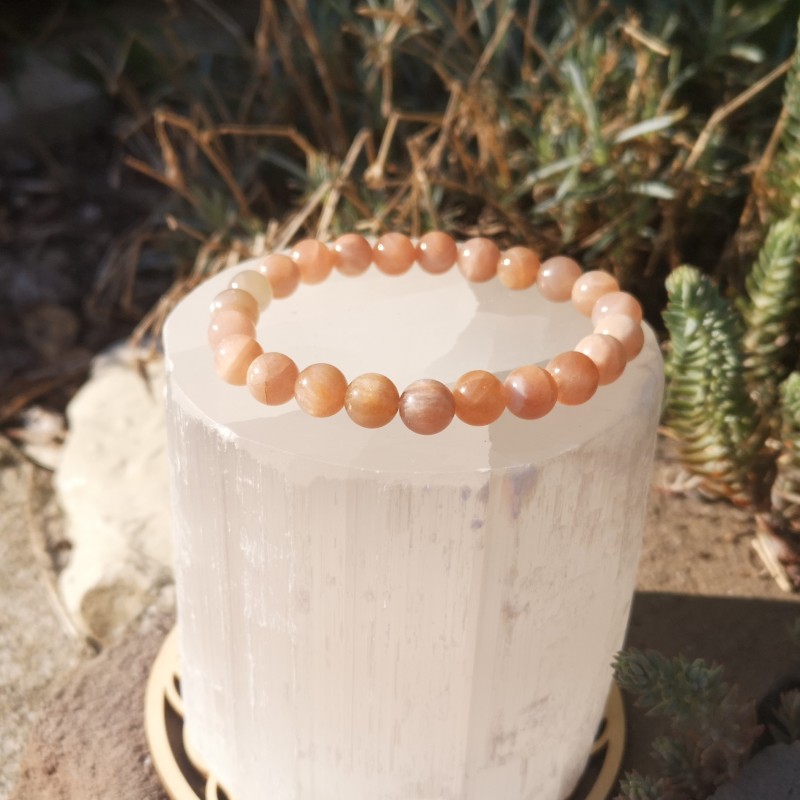 Bracelet pierre de soleil 8mm