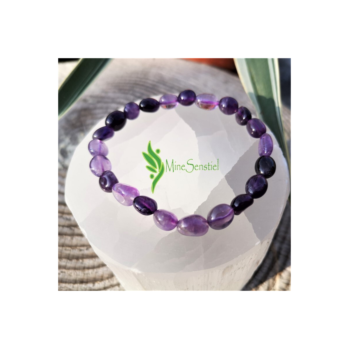 Bracelet améthyste
