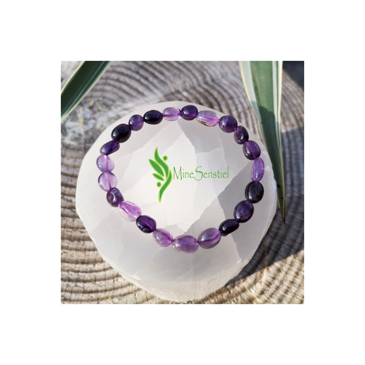 Bracelet améthyste