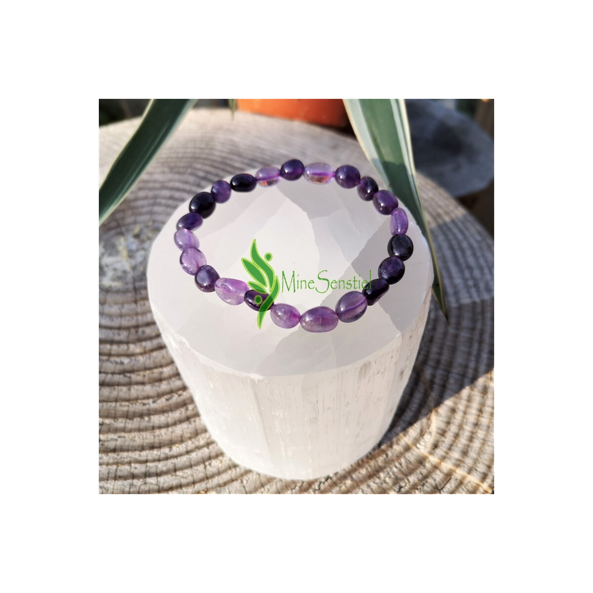 Bracelet améthyste