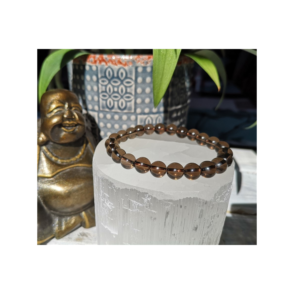 bracelet quartz fumé vertus