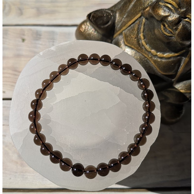bracelet quartz fumé signification
