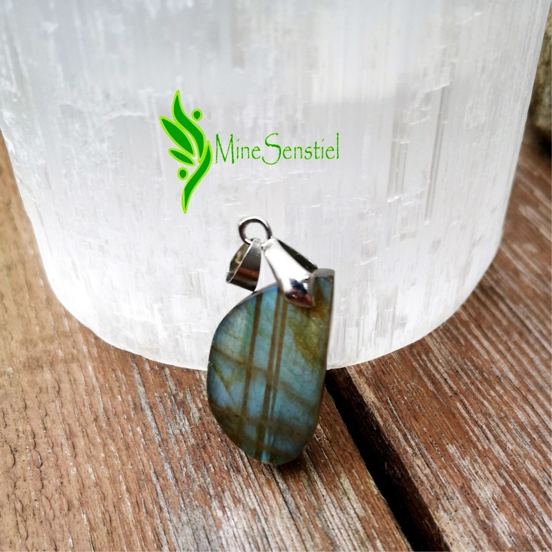 Collier labradorite verso