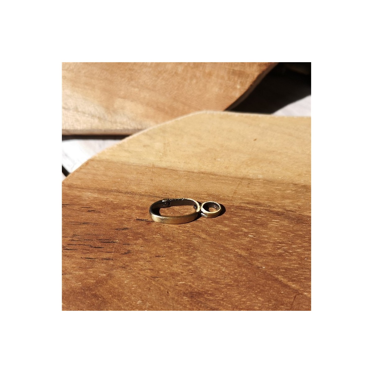 Porte donut clip bronze