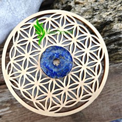 Collier donut lapis lazuli