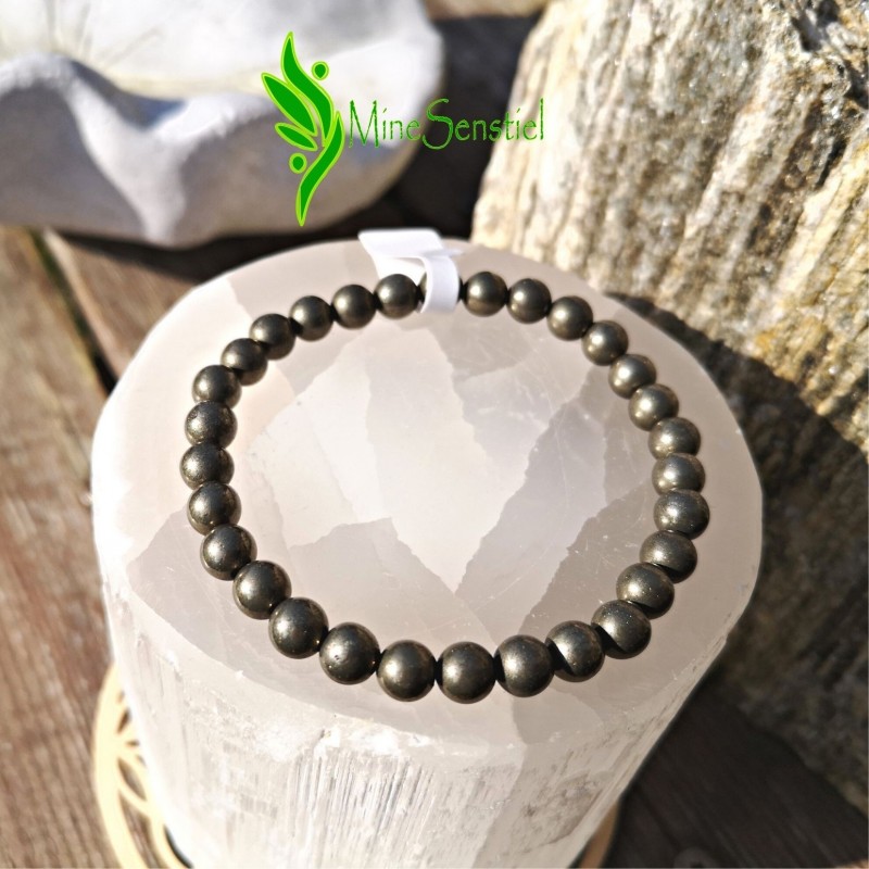 Bracelet pyrite