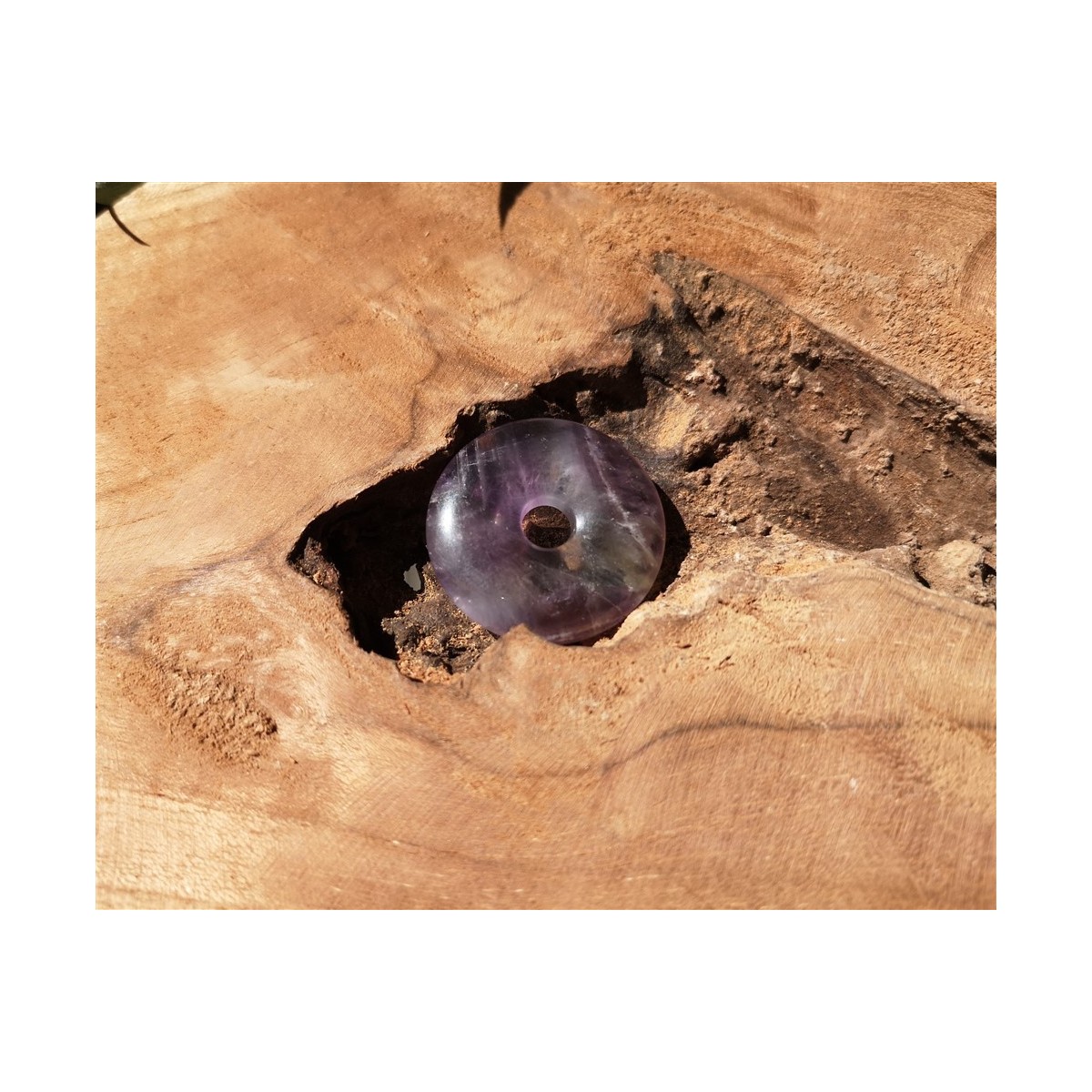 donut améthyste 30mm