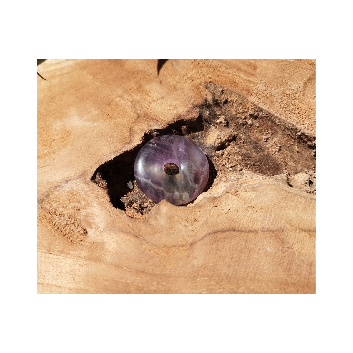 donut améthyste 30mm