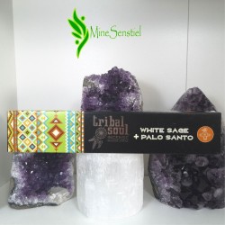 Encens Sauge blanche  + Palo Santo Tribal soul