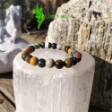 Bracelet jaspe océan ou orbiculaire 8mm