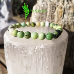 Bracelet Chrysoprase citron 8mm