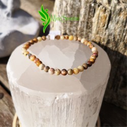 Bracelet pierre agate crazy lace 4mm