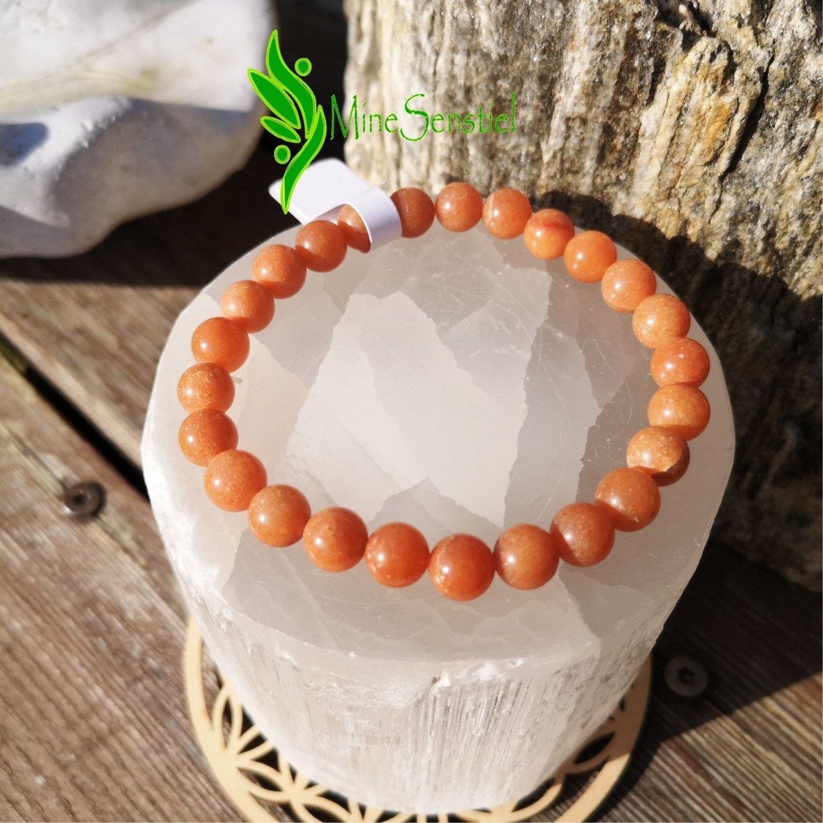 Bracelet aventurine orange
