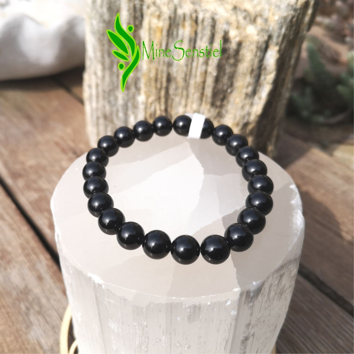 Bracelet tourmaline noire