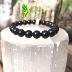 Bracelet tourmaline noire 8mm