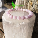 Bracelet pierre kunzite 8mm