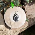 Pendentif septaria sauvage