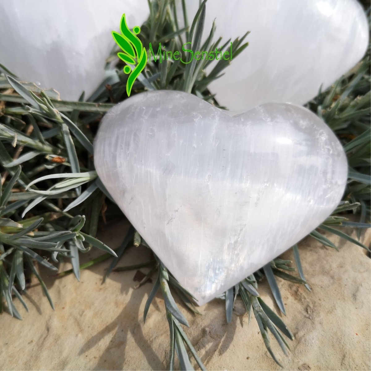 Sélénite Coeur grand