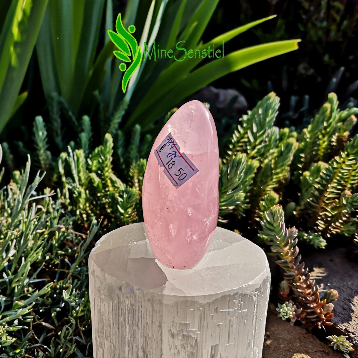 Forme libre quartz rose