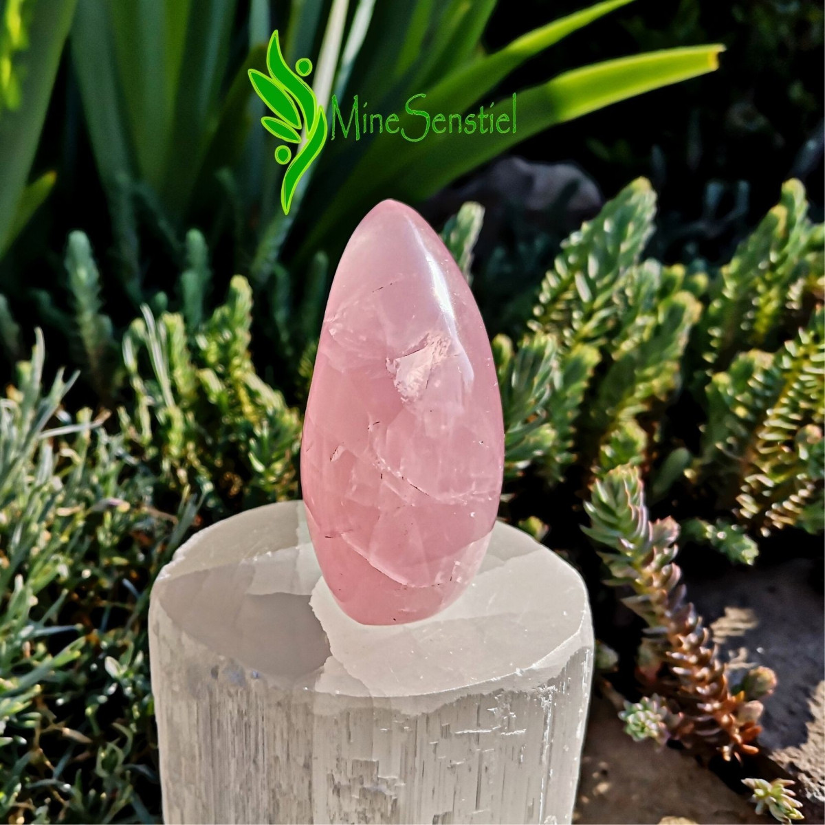 Forme libre quartz rose