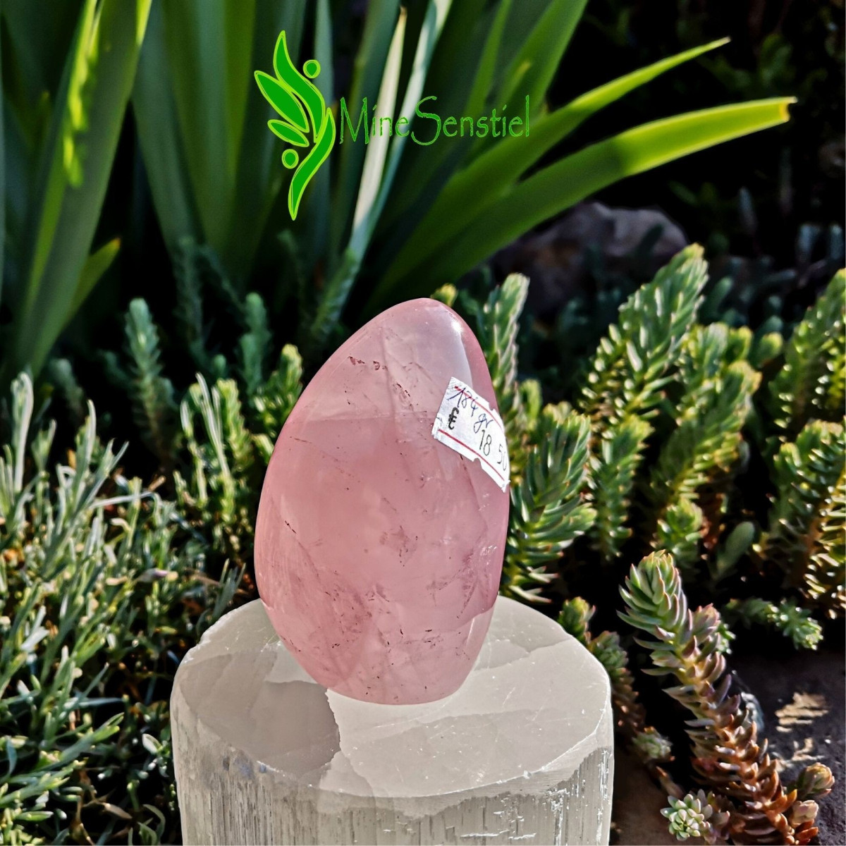 Forme libre quartz rose