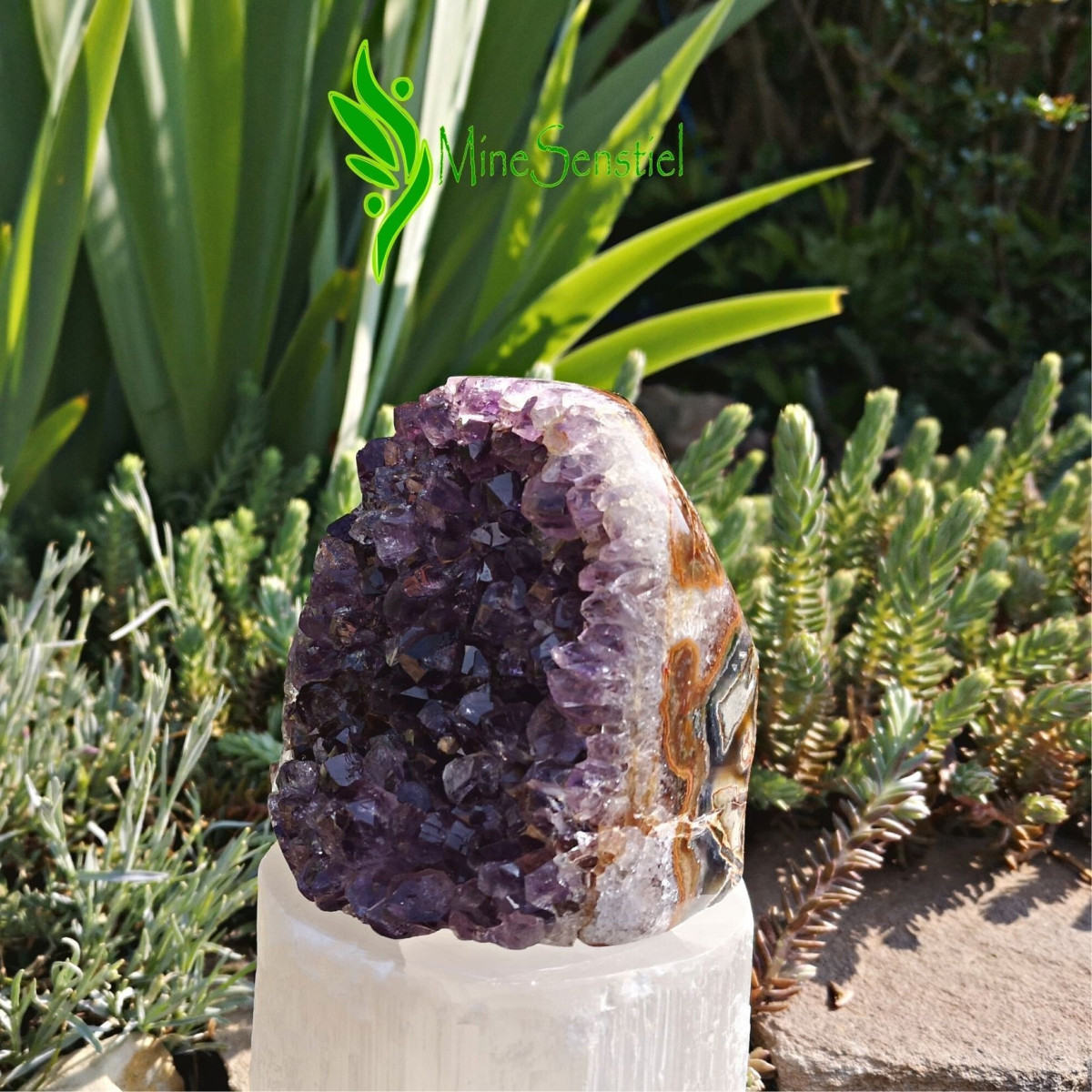 Géode d'améthyste