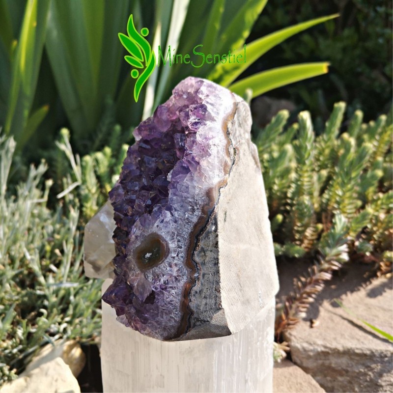 Géode d'améthyste