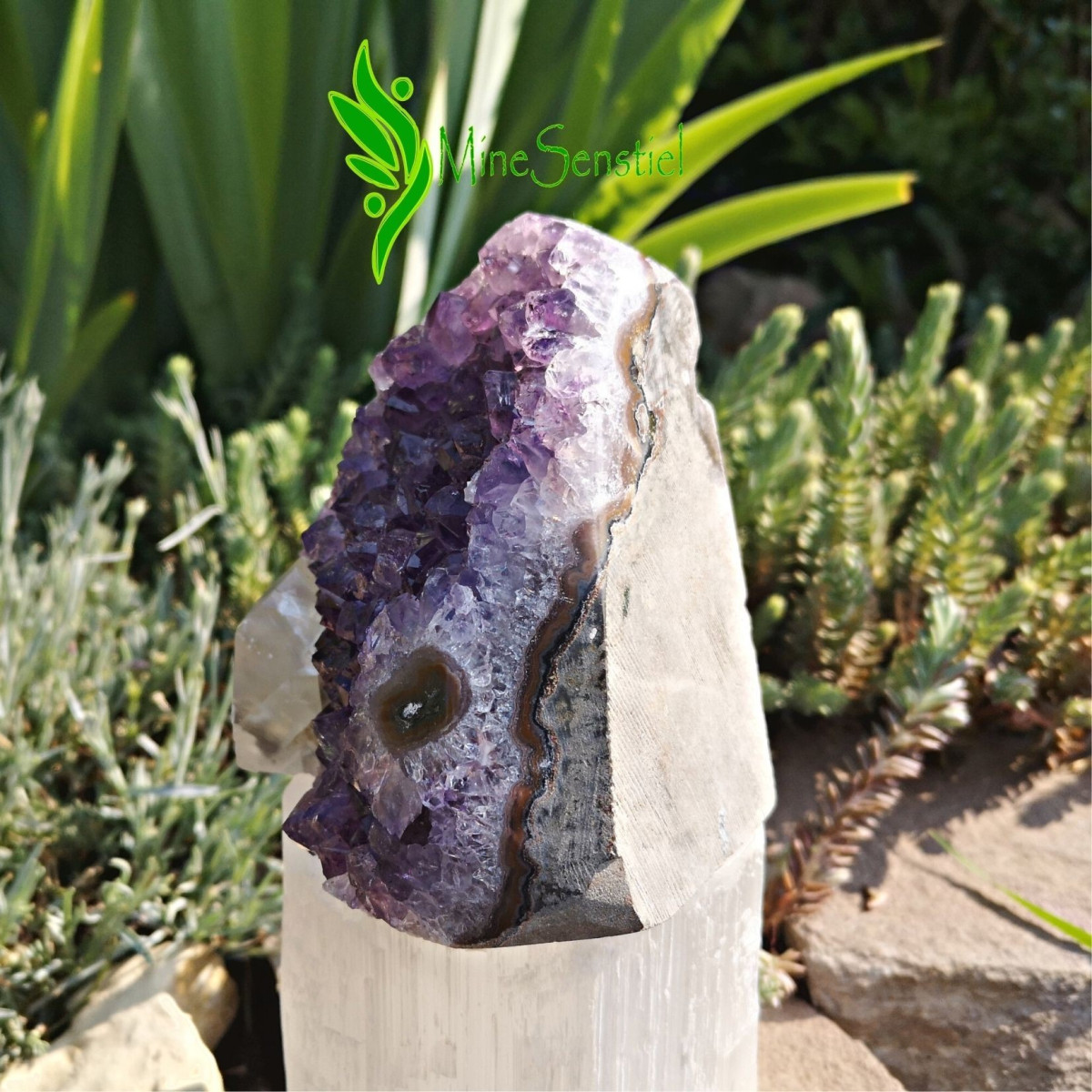 Géode d'améthyste