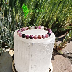 Bracelet tourmaline multicolore