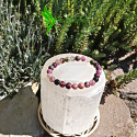 Bracelet tourmaline multicolore 8mm
