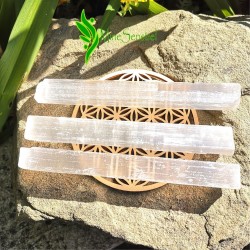 Bâton brut sélénite