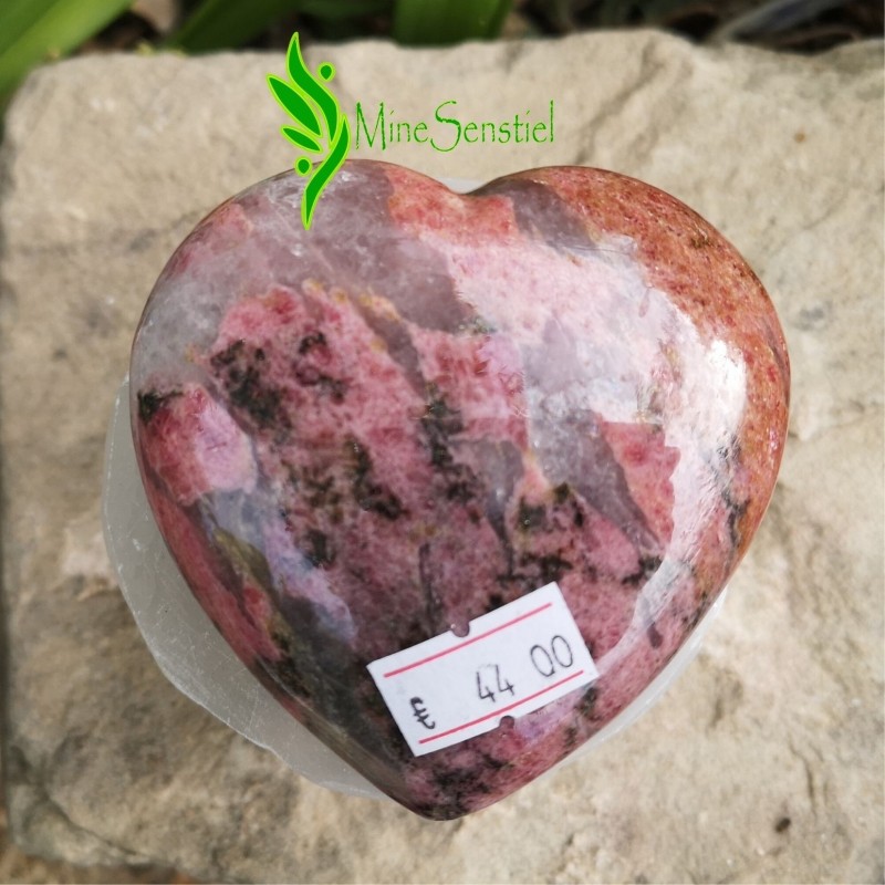 Coeur rhodonite