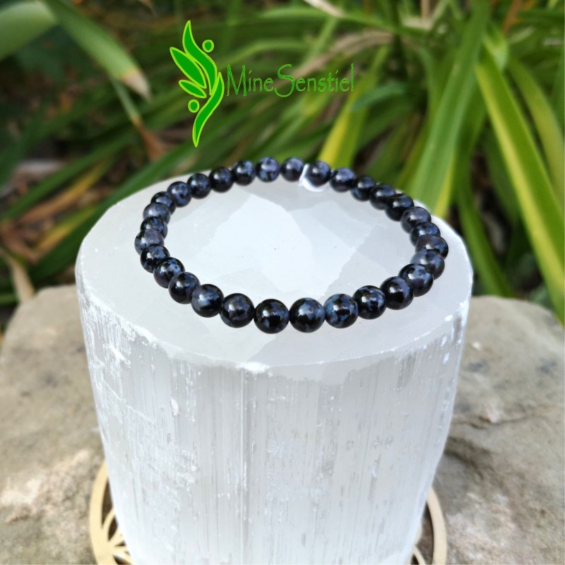 Bracelet gabbro 6mm