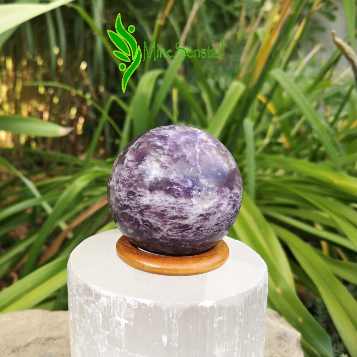 Sphère lépidolite