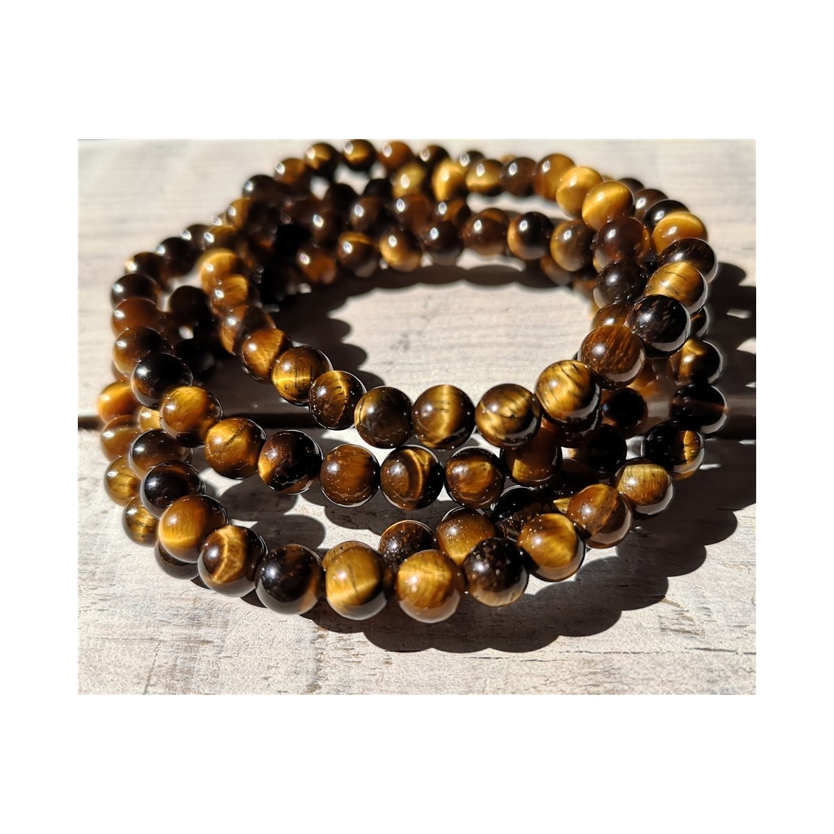 bracelet  oeil de tigre