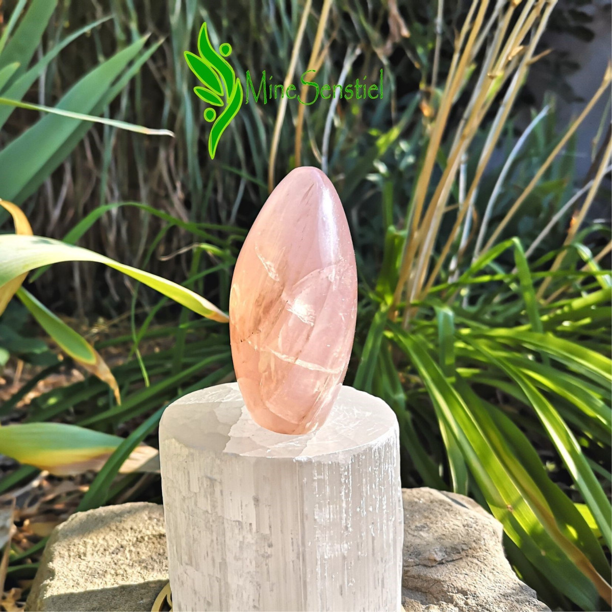 Forme libre quartz rose
