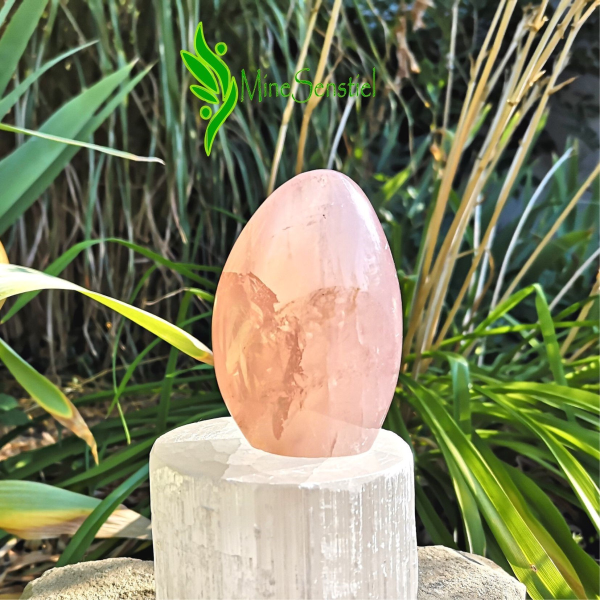 Forme libre quartz rose