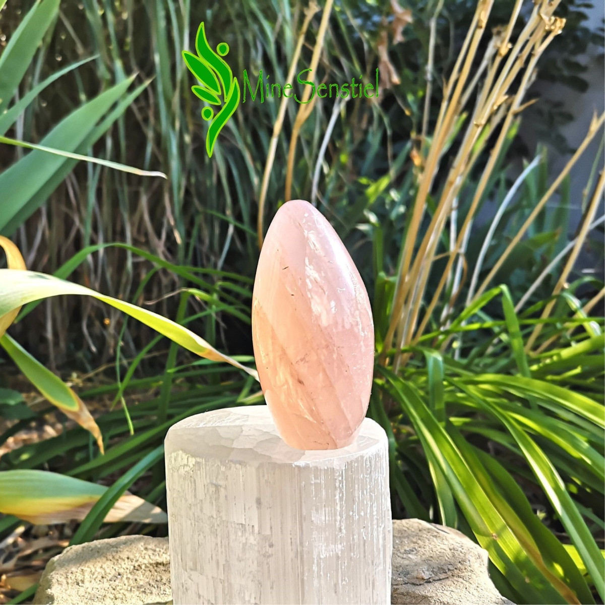 Forme libre quartz rose