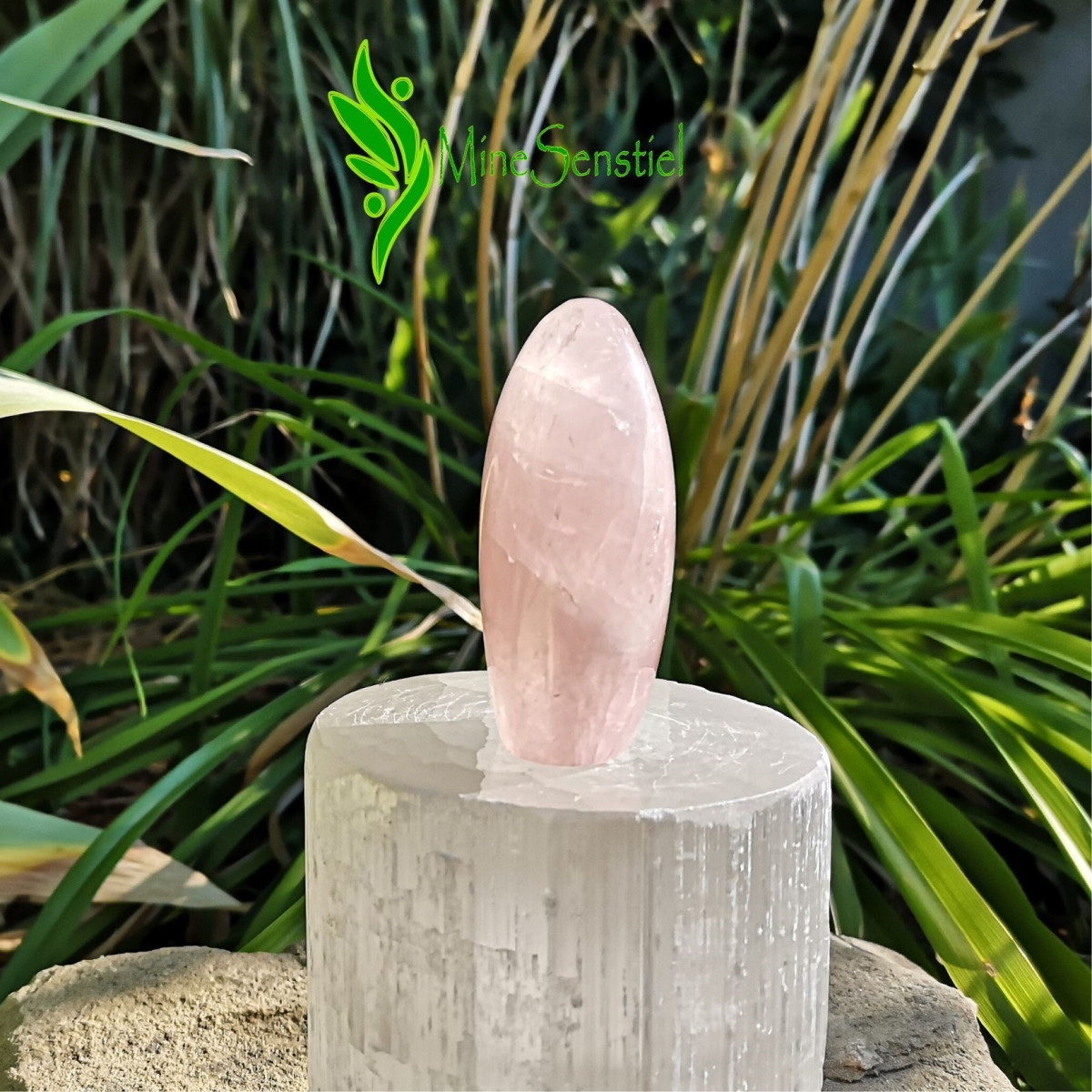 Forme libre quartz rose