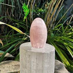 Forme libre quartz rose