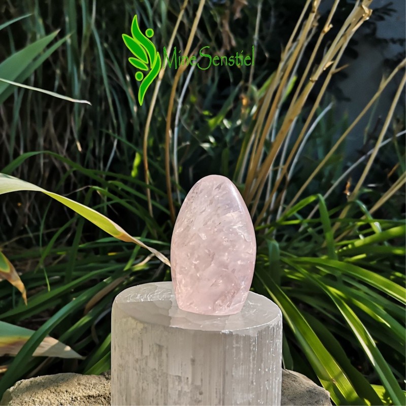 Forme libre quartz rose