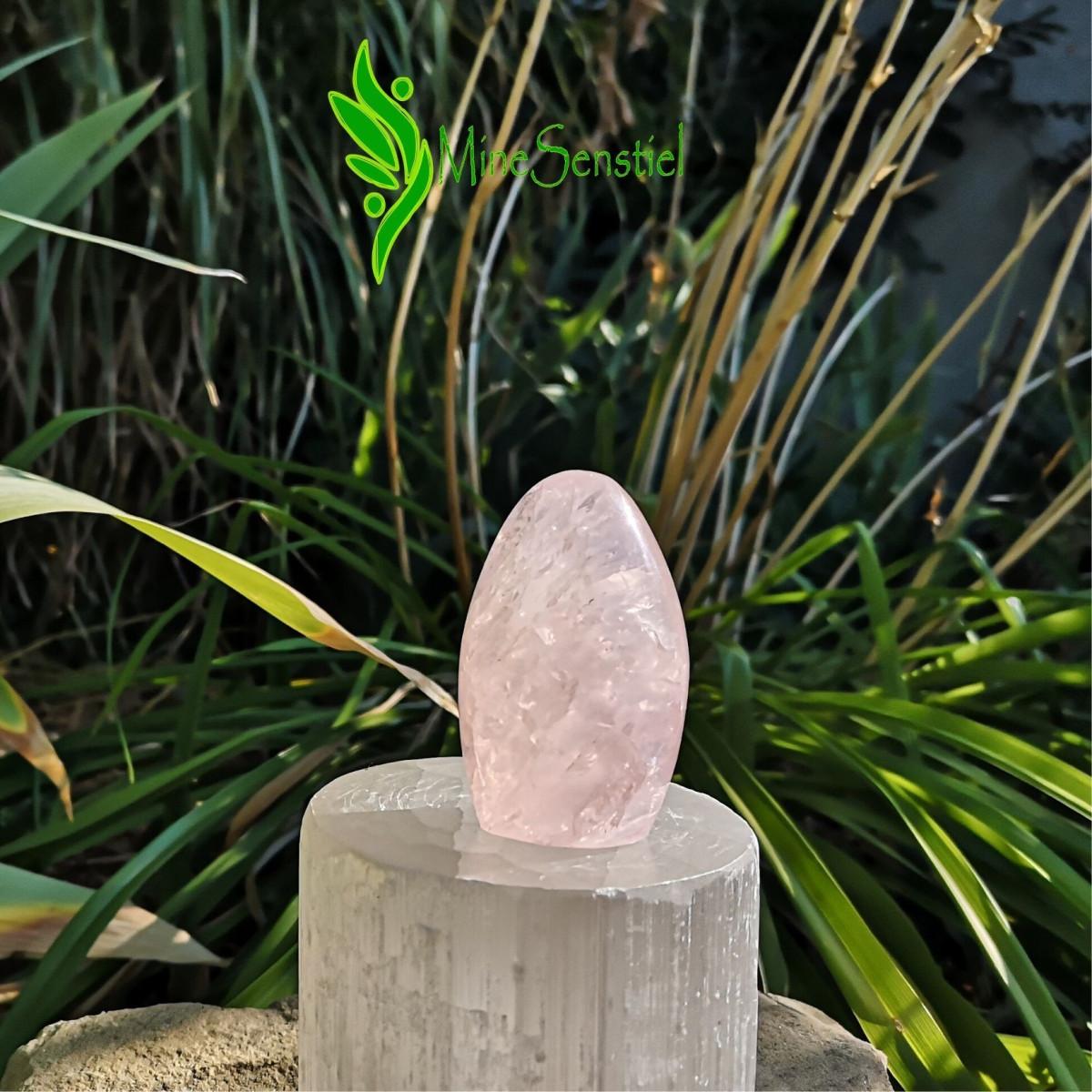 Forme libre quartz rose
