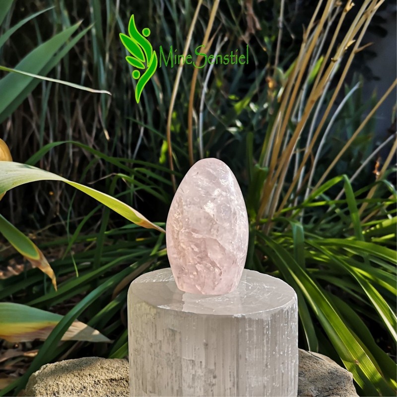 Forme libre quartz rose