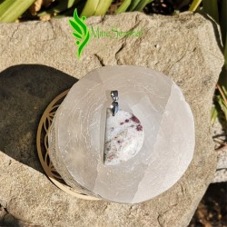 Pendentif tourmaline rose rubellite