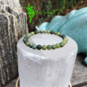 Bracelet jade néphrite 6mm