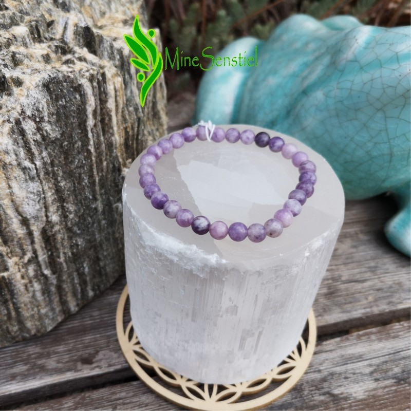 Bracelet lépidolite